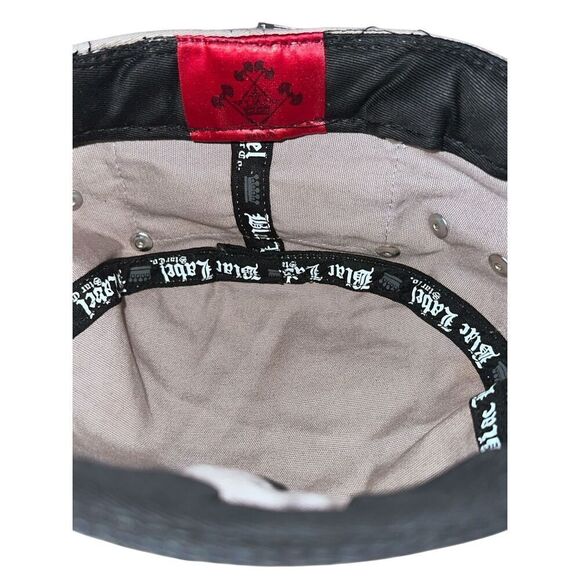 Nice Black Label Pink Brass khaki pink and Black Twill Military Cap Y2K adjustab main image 9